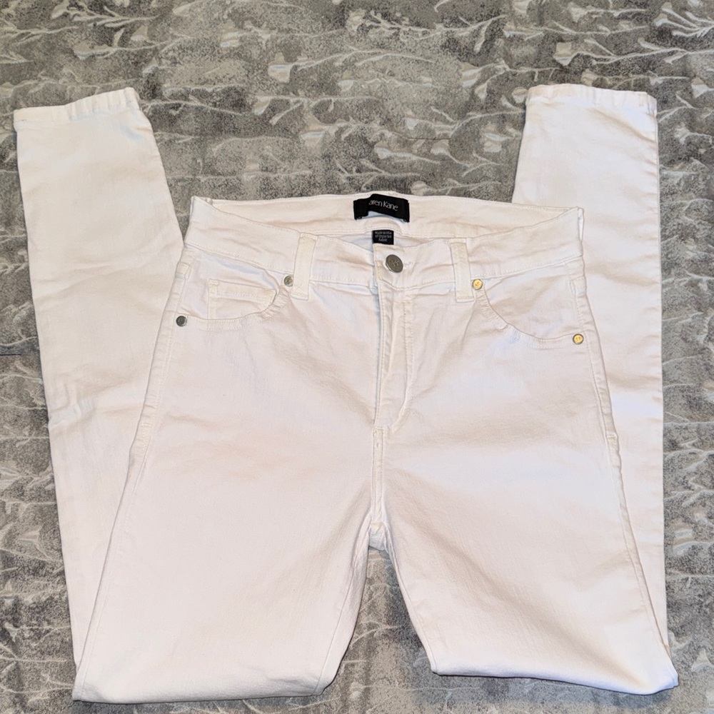 Karen Kane Women's White Skinny Jeans
